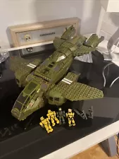 Mega Bloks Halo UNSC Pelican Dropship Set 96824 - 2010 Incomplete