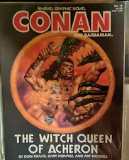 New ListingMarvel's Savage Tales, Savage Sword, Conan The Barbarian Graphic Novels Lot Sale