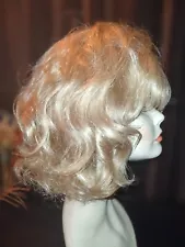 Lace Front Short Light Blonde Wig