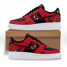 Deadpool 3 Special Deadpool & Wolverine Red Air Force 1 Sneaker