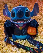 Disney Parks 2024 Halloween Stitch Vampire Popcorn Bucket PRE-SALE