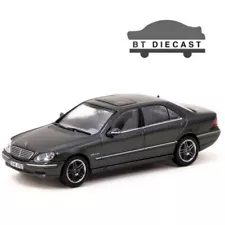 TARMAC WORKS GLOBAL 64 MERCEDES BENZ S65 AMG S CLASS 1/64 GREY T64G-072-GY