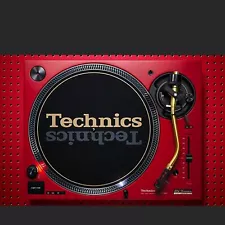 Technics SL-1200MK7 Direct Drive Turntable System (Limited Edition Red) Free RCA