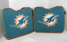 Miami Dolphins Stadium Bleacher Seat Cushion Set NFL