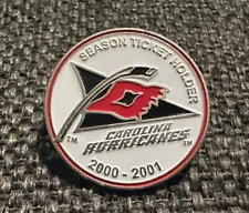 Carolina Hurricanes 1999-2000 Season Ticket Holder Pin NHL STH