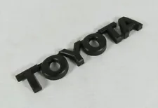 Toyota Tacoma Tundra Emblem Rear Tailgate Black Badge Back Sign Symbol Logo (For: 2010 Toyota Tundra)