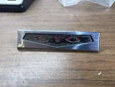 1969 1970 GTO Door Panel Emblem #2 7790996