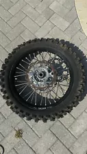 Yamaha OEM Rear Wheel Complete Stock tire Black Excel 19 2009+ Yz250 Yz450 f fx (For: 2019 YZ250FX)