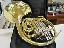 New Alexander 1106MAL-HG "Heldenhorn" Double French Horn in Yellow Brass