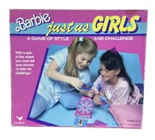 Mattel Barbie Board Game Just For Us Girls Vintage