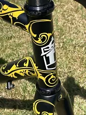 Lighthouse 55cm Custom Steel Road Frame Set, True Temper S3, US Made, Enve Fork