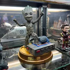 Infinity Saga Guardians of the Galaxy Dancing Baby Groot 1:1 Life Size Statue