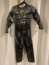 Black Adam Halloween Costume DC Rubies Boys Small 6/7 Jumpsuit