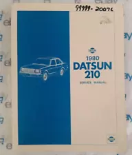 Original 1980 Datsun 210 Repair Service Manual