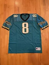 Vintage Jacksonville Jaguars Mark Brunell Jersey Sz 52 Champion