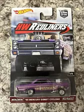 Hot Wheels RLC Exclusive Car Culture HW Redliners 0/5 '65 Mercury Comet Cyclone