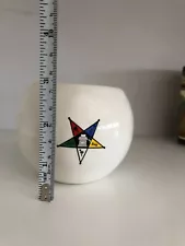 REDUCED! Order Of Eastern Star Trinket Bowl