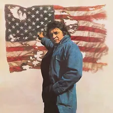 " JOHNNY CASH Ragged Old Flag " ALBUM COVER ART POSTER