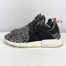 Adidas Men's NMD XR1 Primeknit Shoes Glitch Camo Black White S32216 Size 10