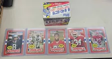 1985 TOPPS USFL FOOTBALL COMPLETE SET NM OR BETTER.