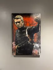 STEPHEN HOLLAND STEVE McQUEEN BULLITT CANVAS AP9/20