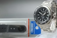 【NEAR MINT】SEIKO SAMURAI Black SCUBA 200m 7S25-00D0 SBDA001 Automatic From Japan