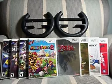 Nintendo Wii Games Bundle Lot Plus Accessories - For Sale By Original Owner