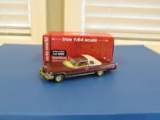 1/64 Auto World 1976 Cadillac Coupe DeVille Mijo Exclusive - Loose- Diorama