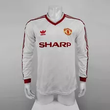 Manchester United Away Long Sleeve Jersey 86-87