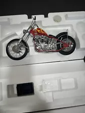 Franklin Mint 1:10 Easy Rider "Billy Bike" Harley Davidson Motorcycle w/Tag