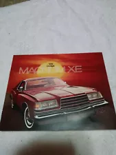 1978 Dodge Magnum XE Original Sales Brochure