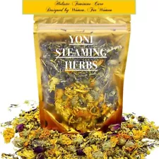 Yoni Steam Herbs for Vaginal Health - 4 Steams in 2oz Resealable Package