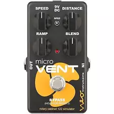 Neo Instruments Micro Vent 122 Leslie Simulator Pedal, Black