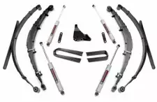 Rough Country for Ford F250 F350 Super Duty 4" Susp Lift Kit w/Leaf Spring 99-04