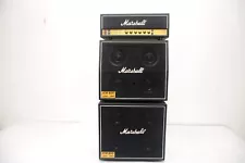 Miniature Amplifier Marshall JCM 800 Lead 1960 Black Speaker Cabinet Replica 1/6