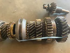 Triumph Spitfire gear cluster for a 3 Rail transmission .