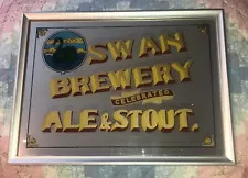 Brewery wall sign, 12" x 16". 