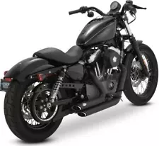 Vance & Hines Shortshots Staggered Full Exhaust System Black #47219