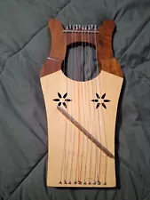 Mid-East Mini Kinnor Harp - Walnut