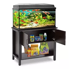 36.6 x 19 x 31inches Large Fish Tank Table,Metal Frame Fish Tank Stand Cabinet