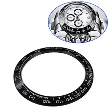 Black White Ceramic Bezel Insert Fits For Rolex Daytona Watch Panda USA