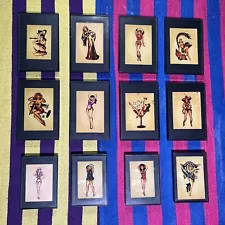 Sailor Jerry Flash Framed Wall Art Lot Of 12