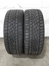 2x P215/45R18 Continental Extreme Contact DWS06 PLUS 8/32 Used Tires