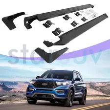 US Stock For Ford Explorer 2020 - 2023 Running Board Side Step Nerf Bar