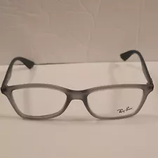 Ray-Ban RX7047 Grey Eyeglasses Frames 54-17-140 Square Full Rim 1 Logo Missing*