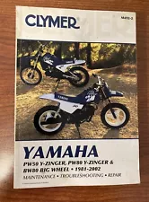 CLYMER Physical Book for Yamaha PW50 Y-Zinger, PW80 Y-Zinger, BW80 Big Wheel