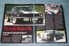 1968 Ford Mustang Coupe RestoMod Article "Thoroughly Modern Filly"