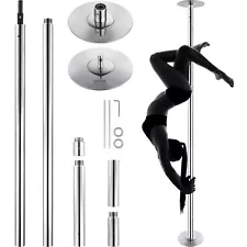 VEVOR Professional Spinning Static Dancing Pole Portable Removable Fitness Kit