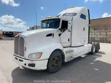 2010 Kenworth T660 T/A Sleeper Truck Tractor Cummins ISX Eaton Fuller bidadoo