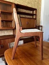 True Vintage 1 of 4 Henning Kjærnulf Teak Chair Dining Danish Design 80s